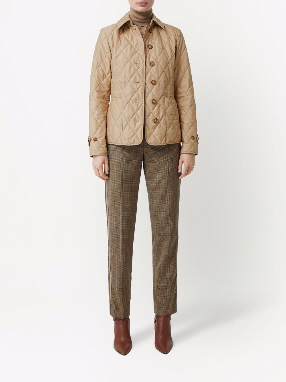 Burberry Diamond Quilted Jacket Glam Steals