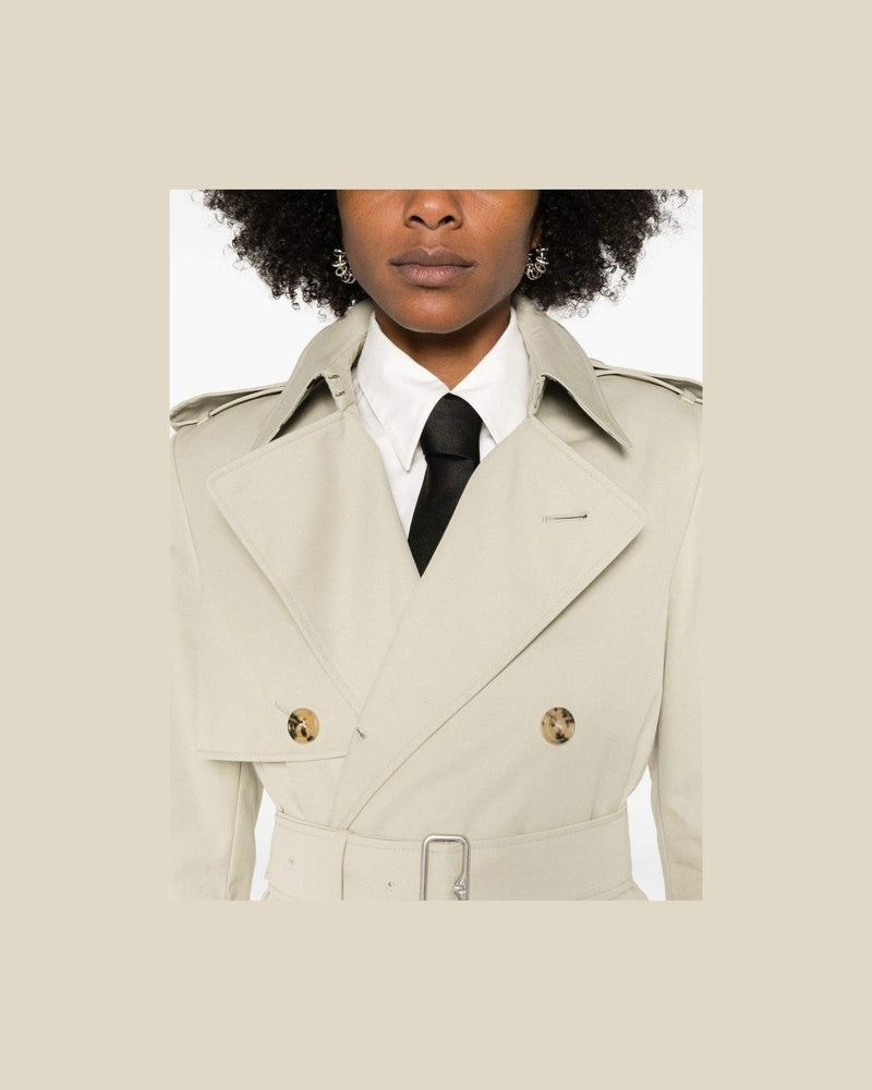 Burberry Double Breasted Trench Coat Glam Steals