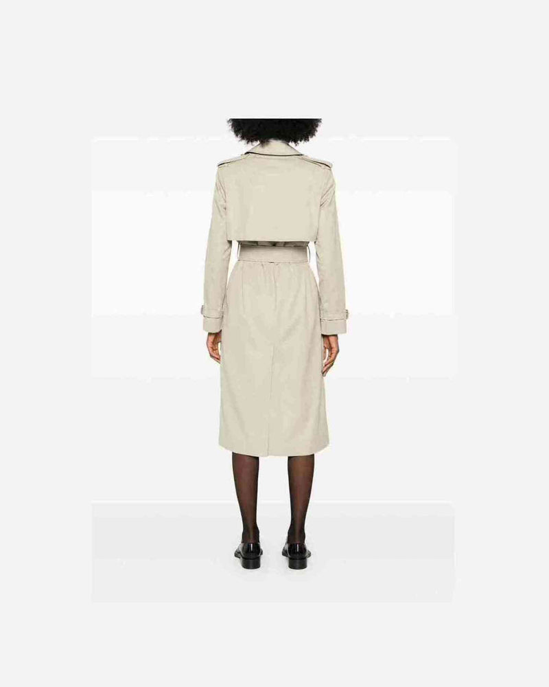 Burberry Double Breasted Trench Coat Glam Steals