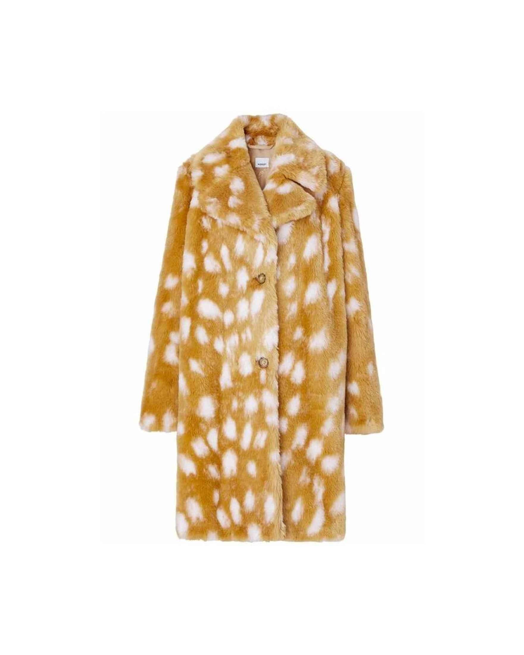 Burberry Faux Fur Coat Glam Steals