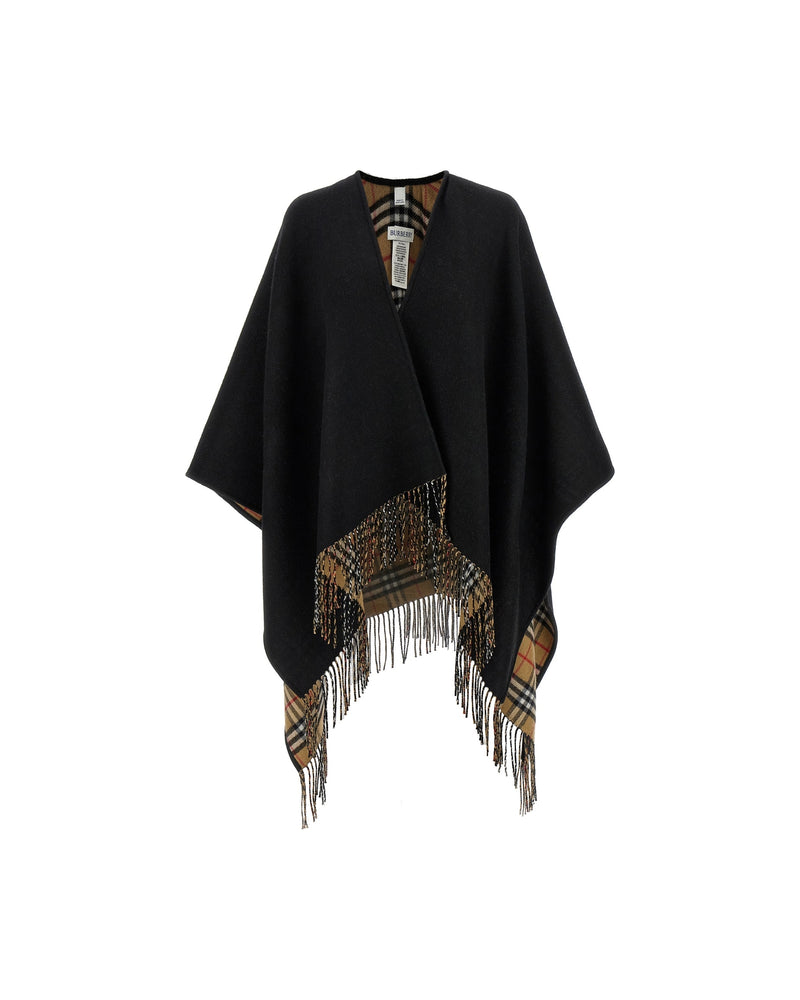 Burberry Fringed Cape Jackets