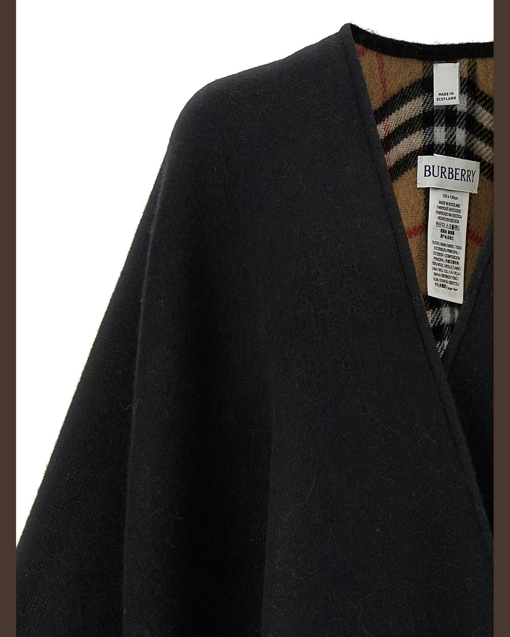 Burberry Fringed Cape Jackets