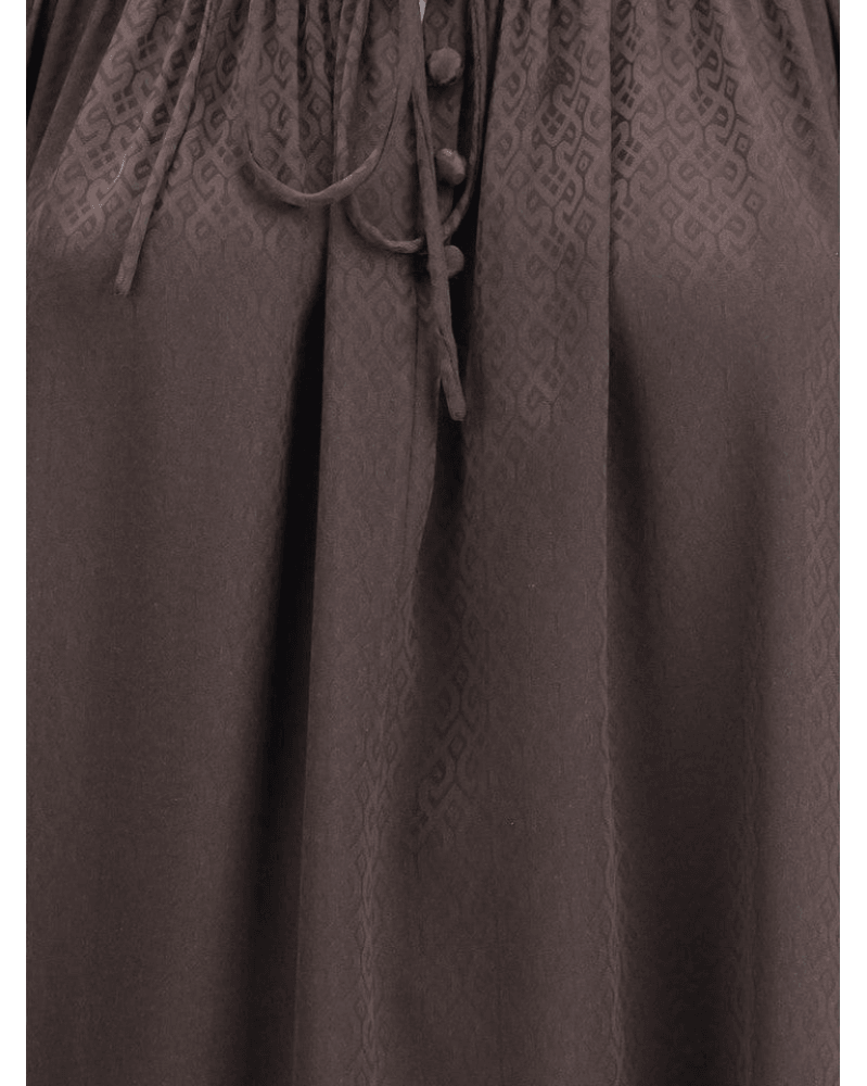 Burberry Geometric Silk Blouse Glam Steals