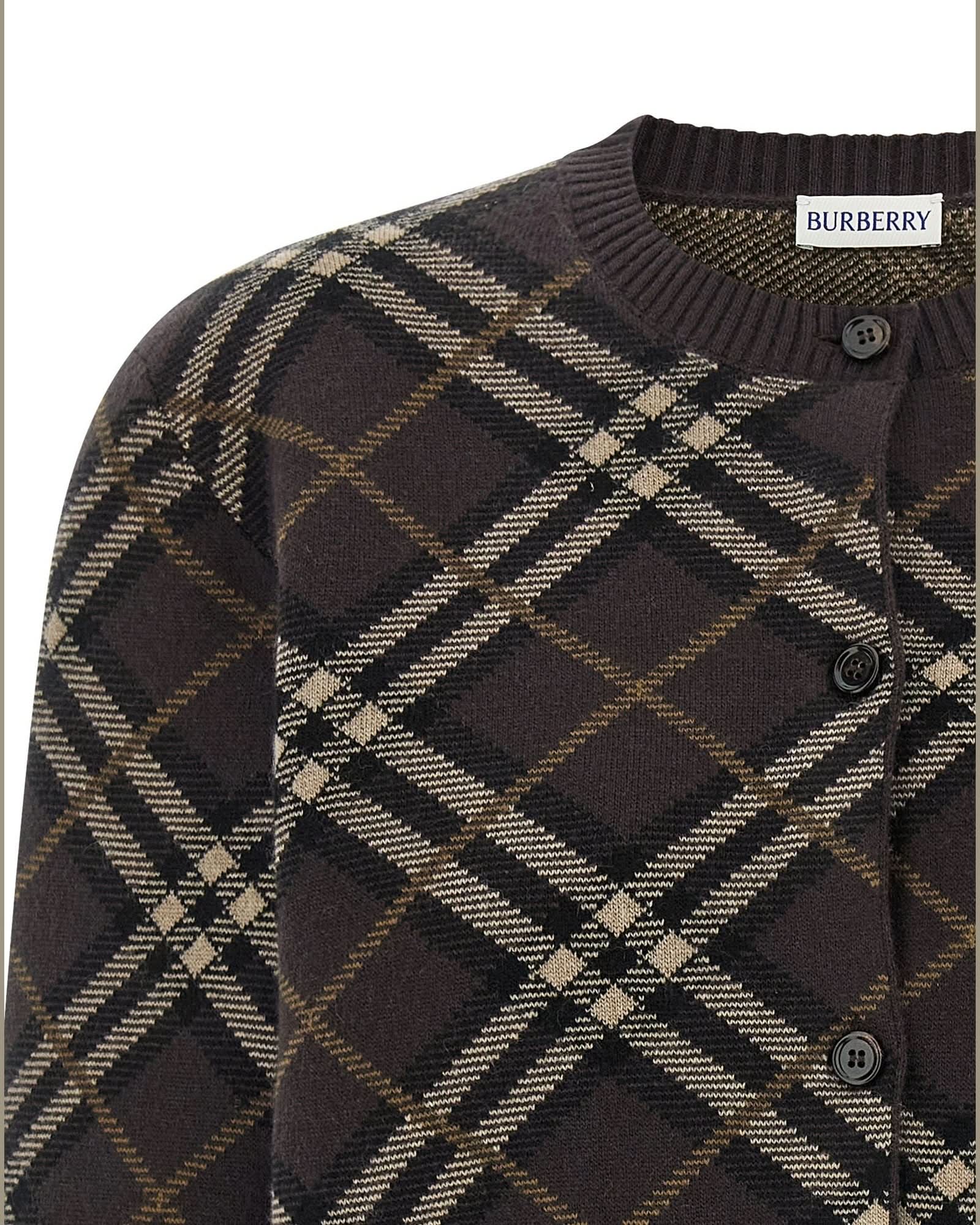 Burberry Georgette Cardigan Glam Steals