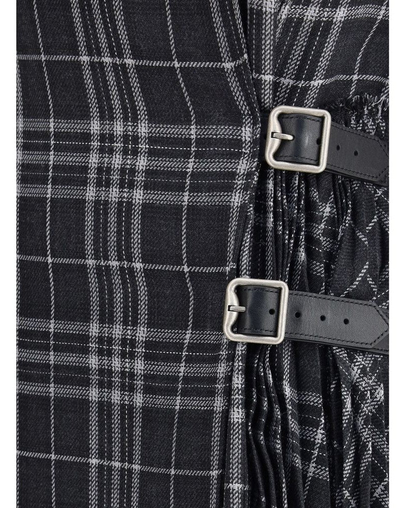 Burberry Gray Polyester Dress Glam Steals