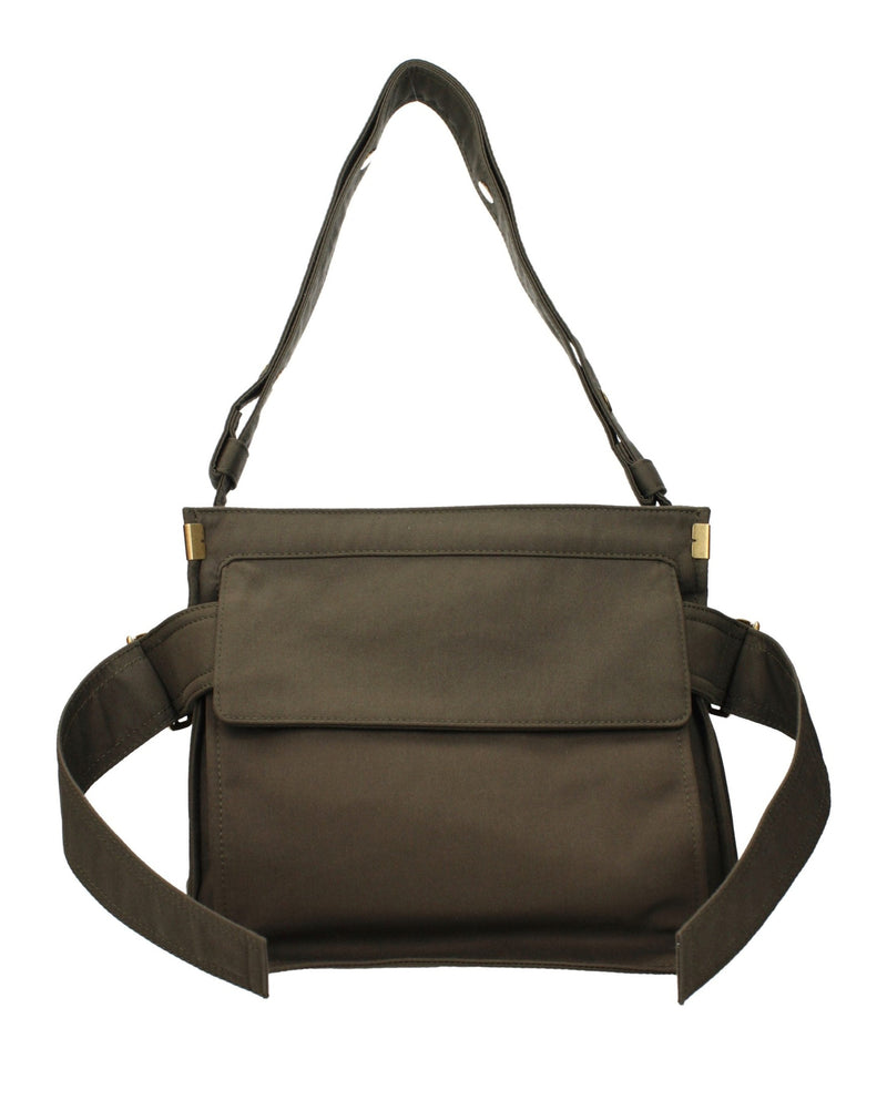 Burberry Green Fabric Shoulder Bag Glam Steals