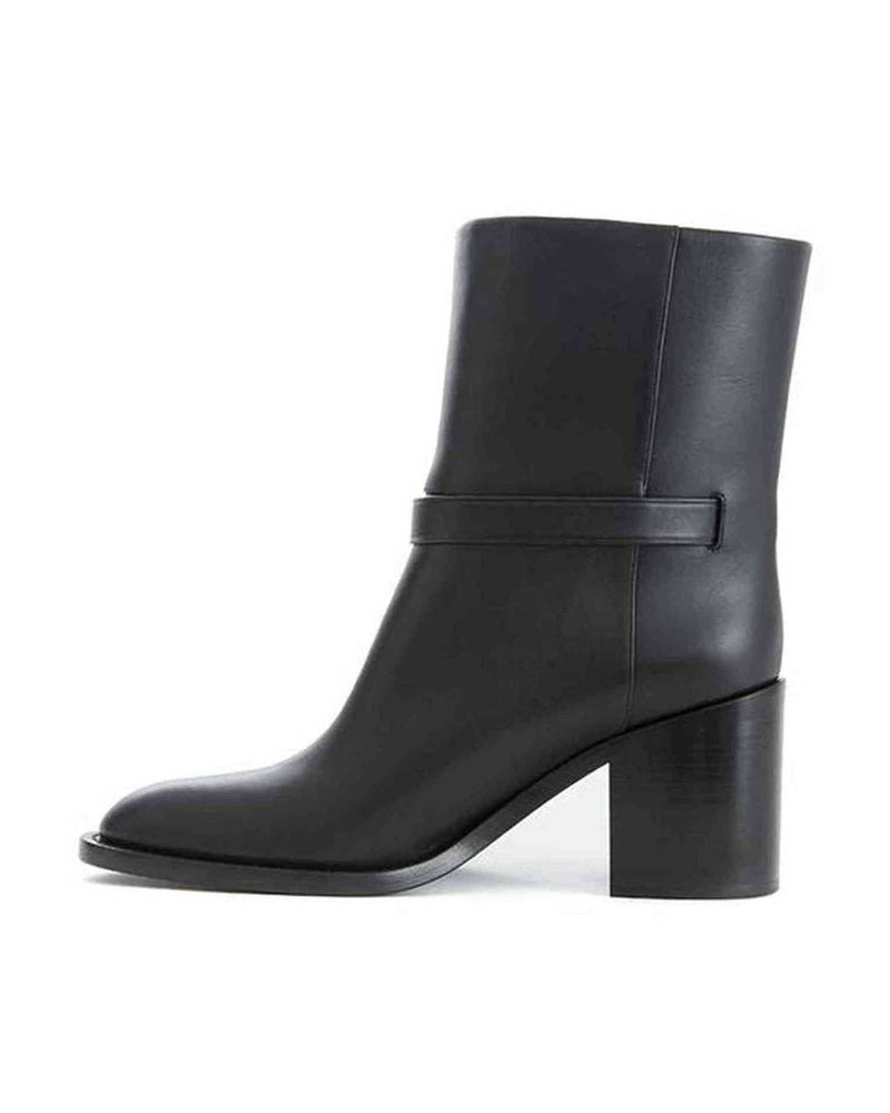 Burberry Leather Black Boot Glam Steals