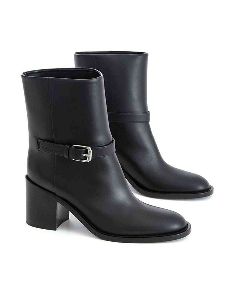 Burberry Leather Black Boot Glam Steals