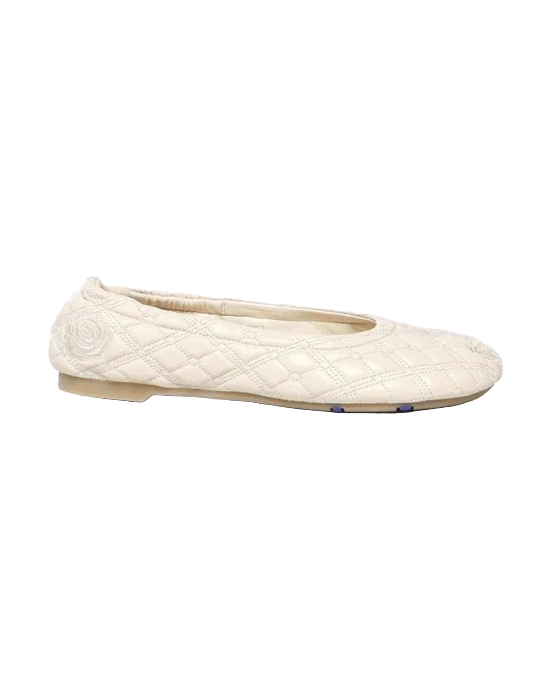 Burberry Leather Sadler Ballerina Flats Glam Steals