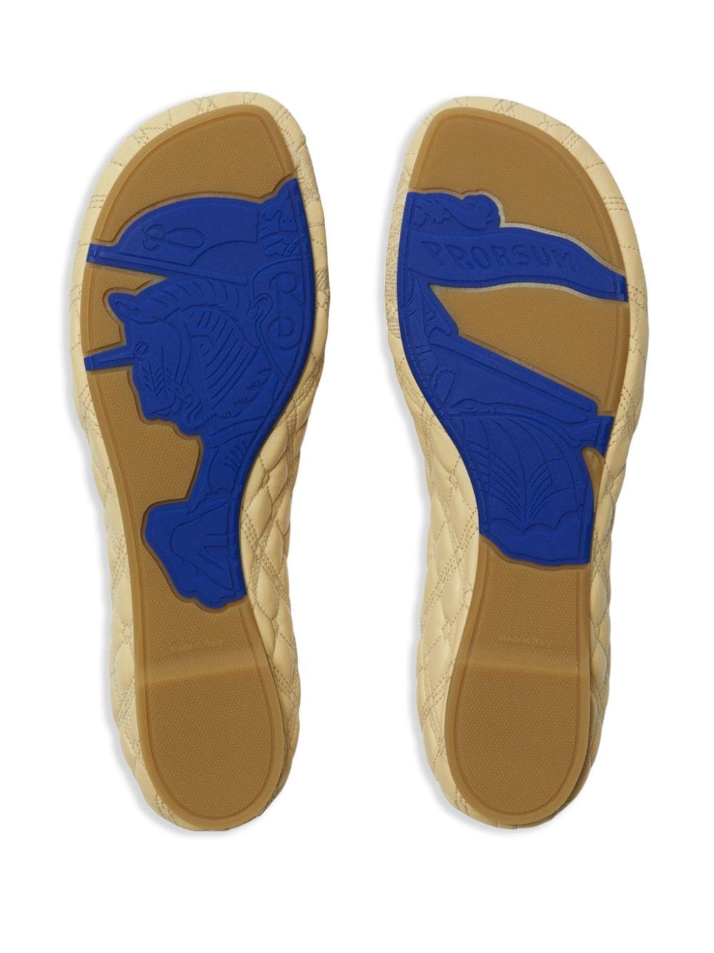 Burberry Leather Sadler Ballerinas