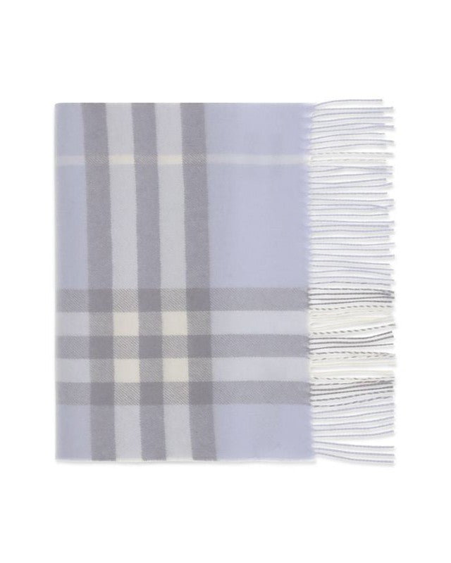 Burberry Light Blue Cashmere Scarf Glam Steals