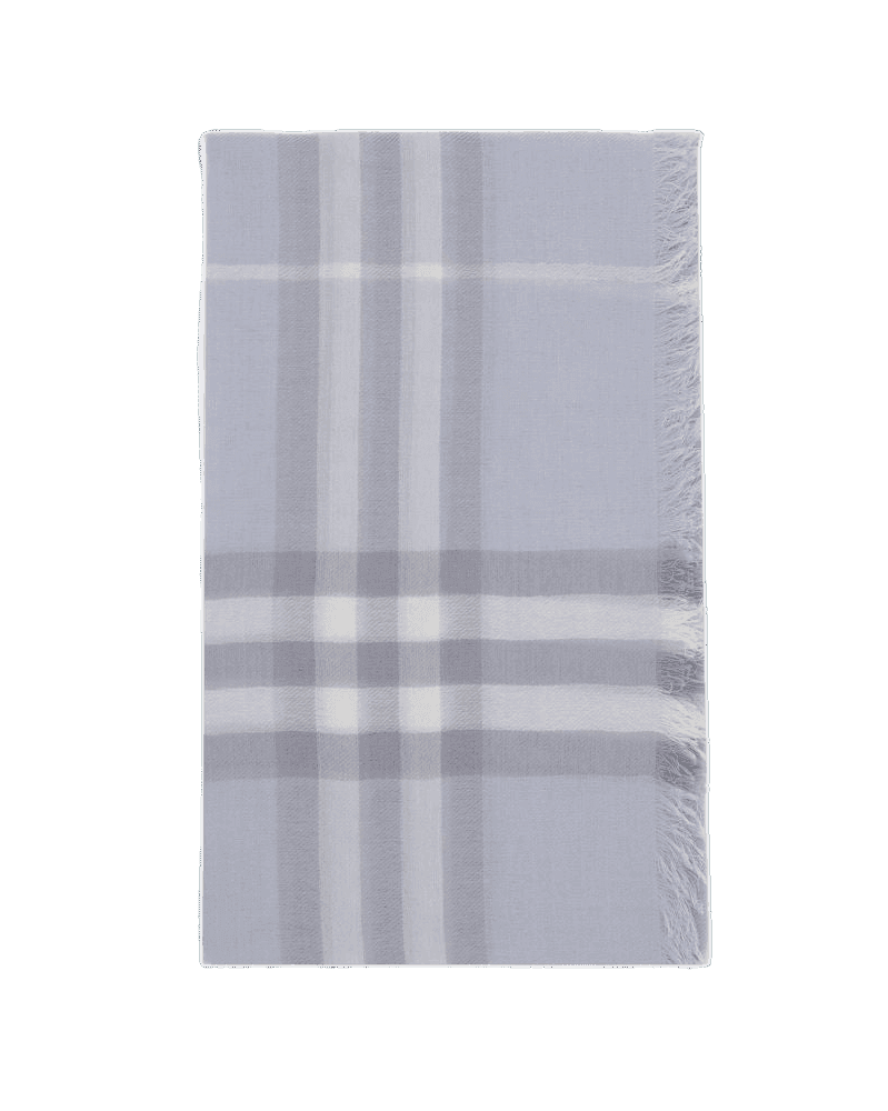 Burberry Light Blue Wool Scarf Glam Steals