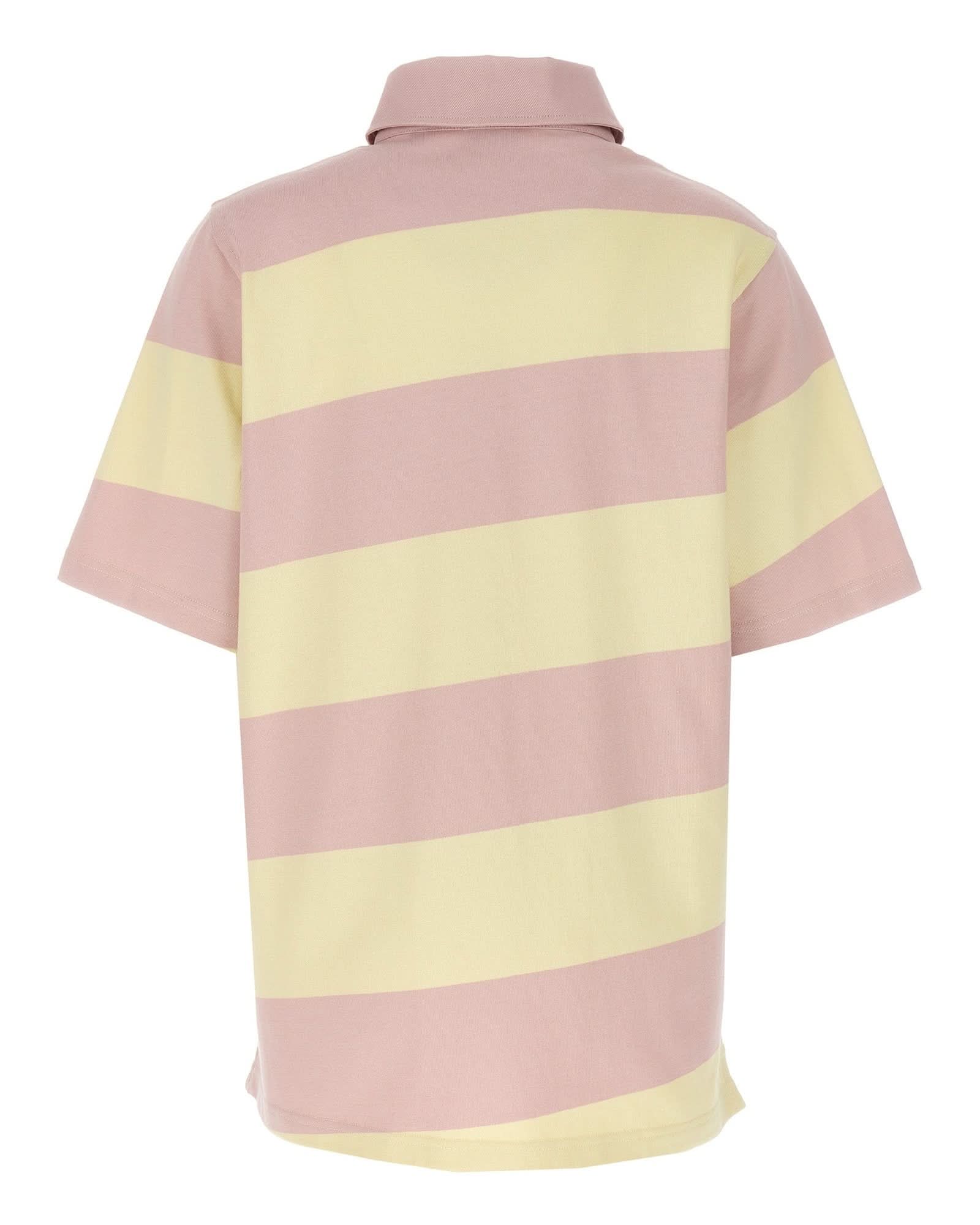 Burberry Logo Striped Polo Shirt Glam Steals
