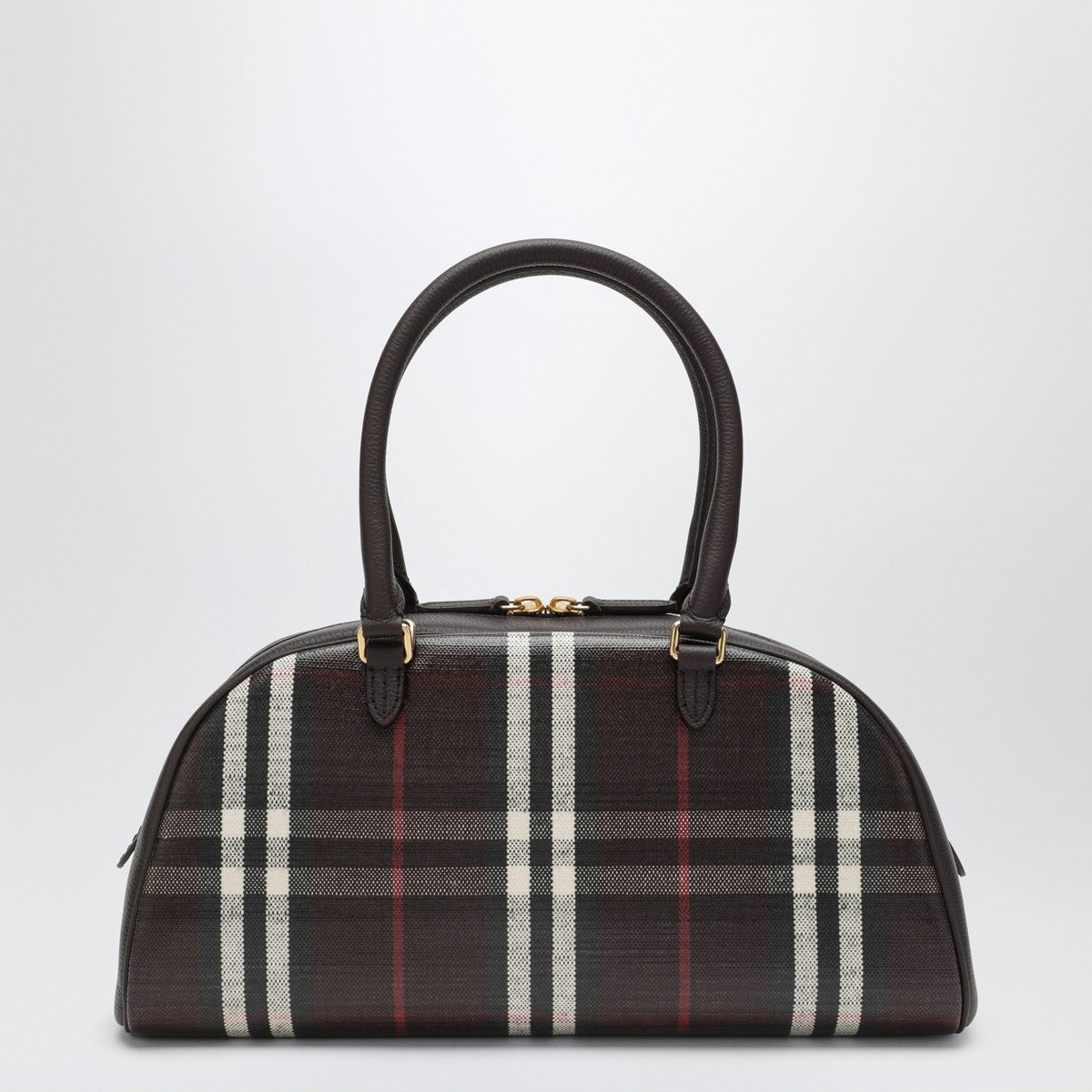 Burberry Medium Highlands Bowling Bag Glam Steals