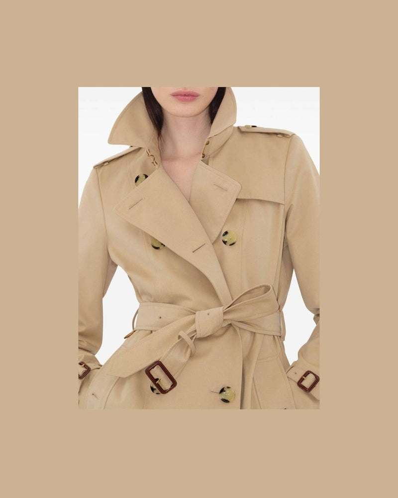 Burberry Mid Length Chelsea Heritage Trench Coat Glam Steals
