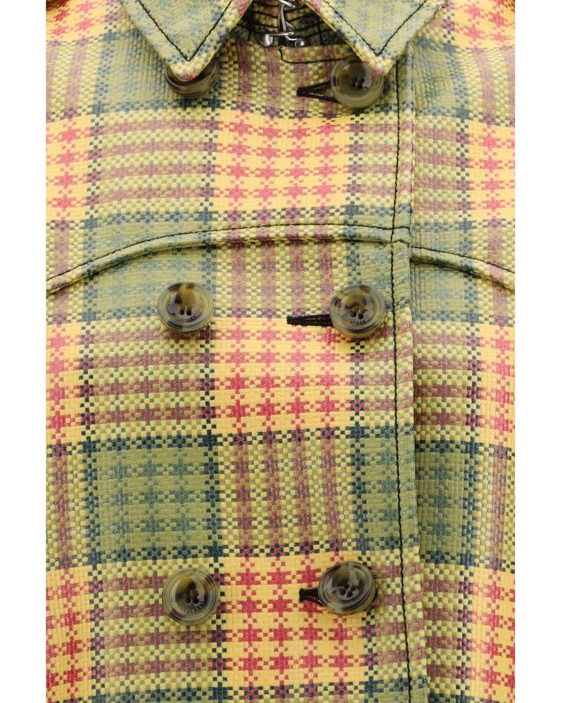 Burberry Multicolor Polyester Coat Glam Steals