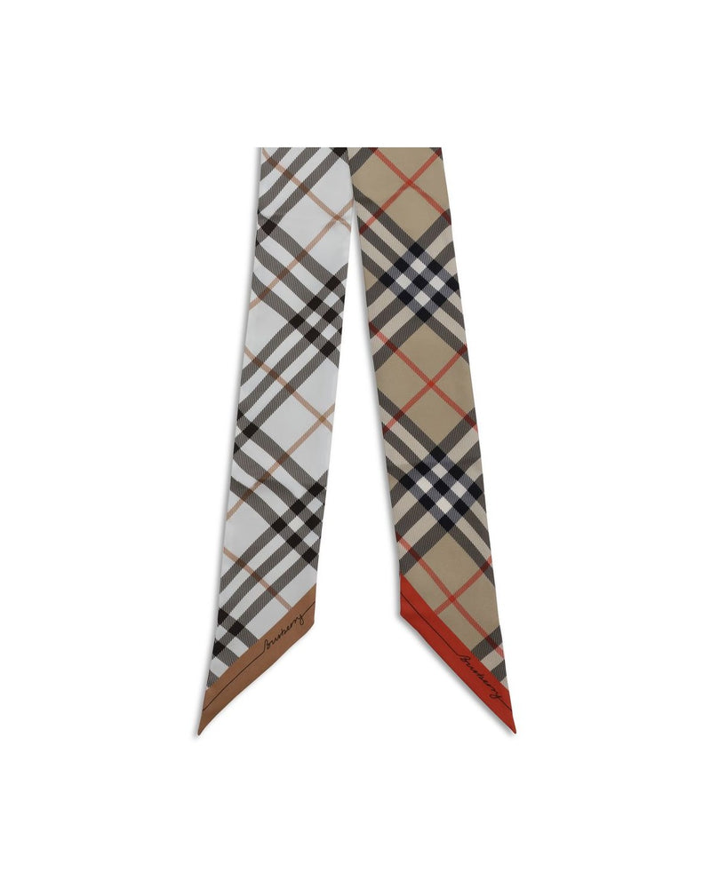 Burberry Multicolor Silk Scarf Glam Steals