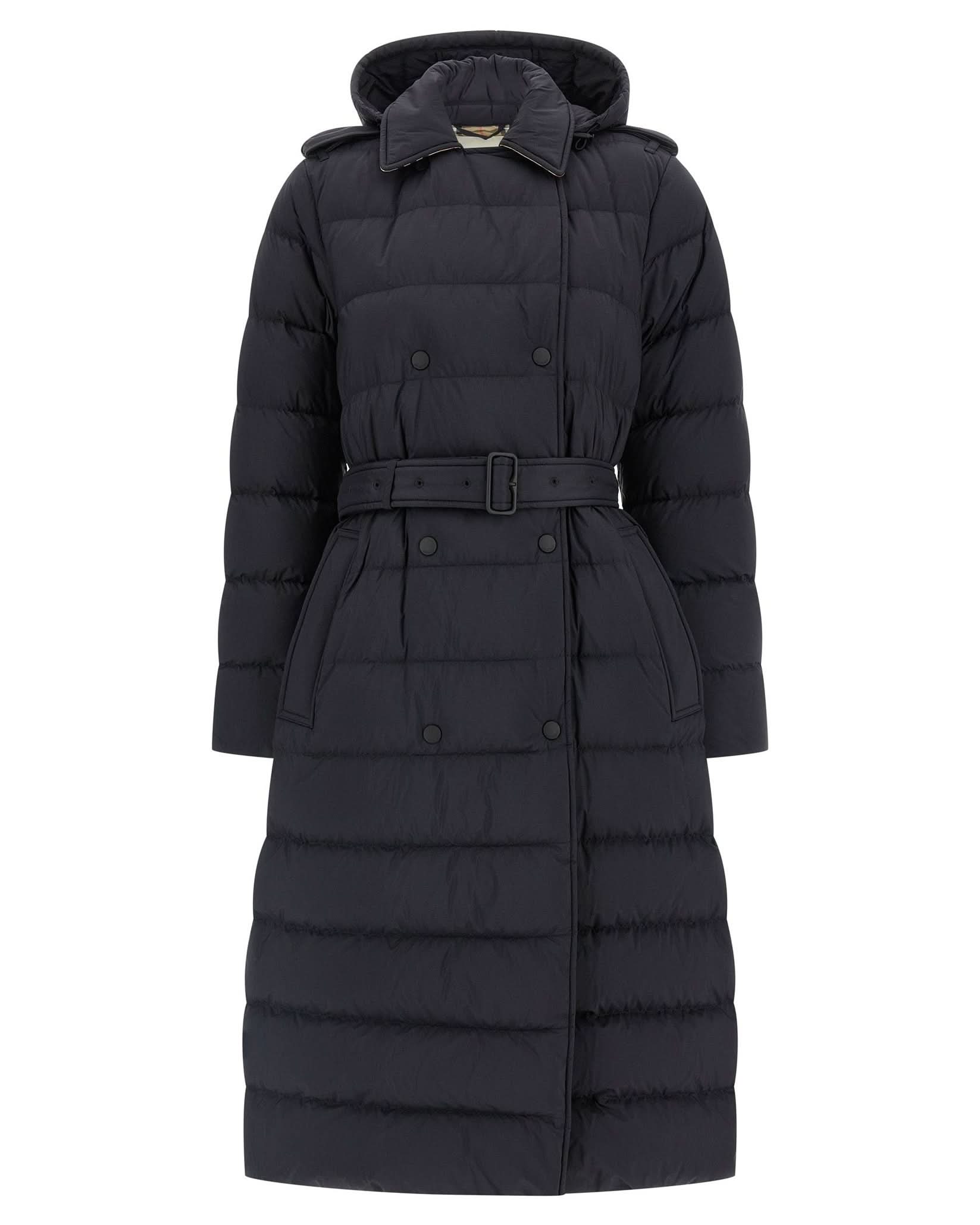 Burberry Padded Trench Coat Glam Steals