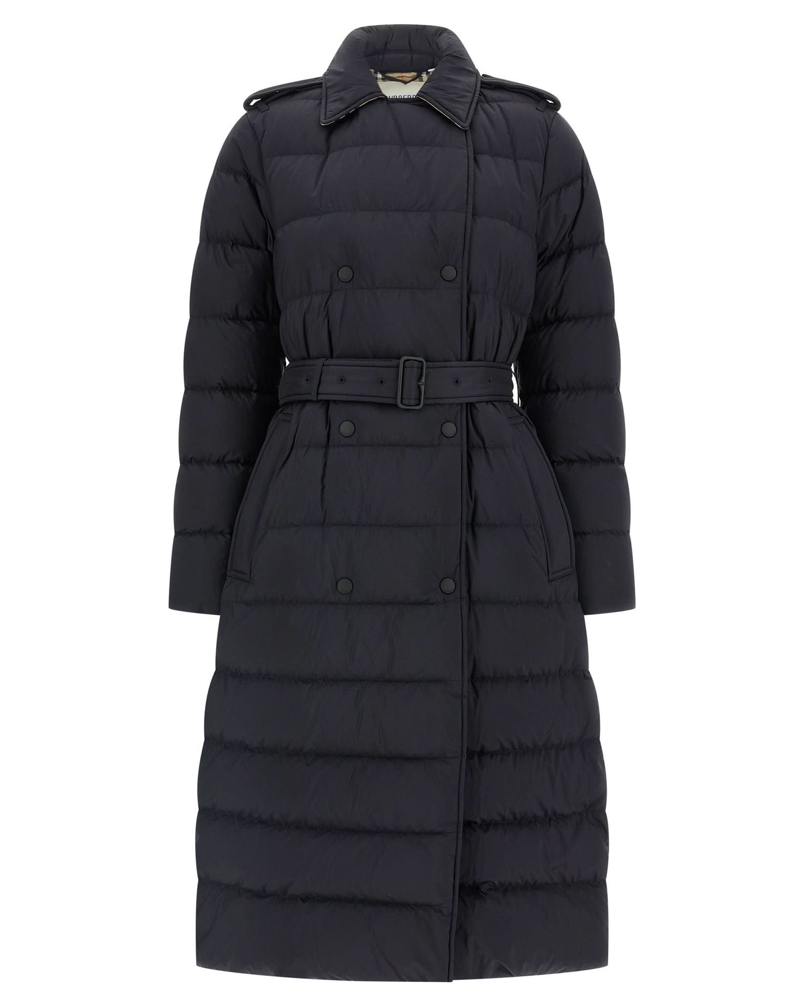 Burberry Padded Trench Coat Glam Steals