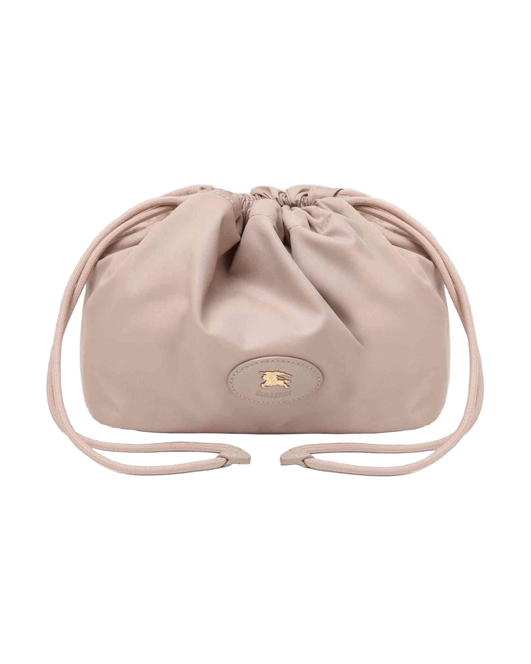 Burberry Pink Nylon Reversible Pouch in with Check Pattern Glam Steals