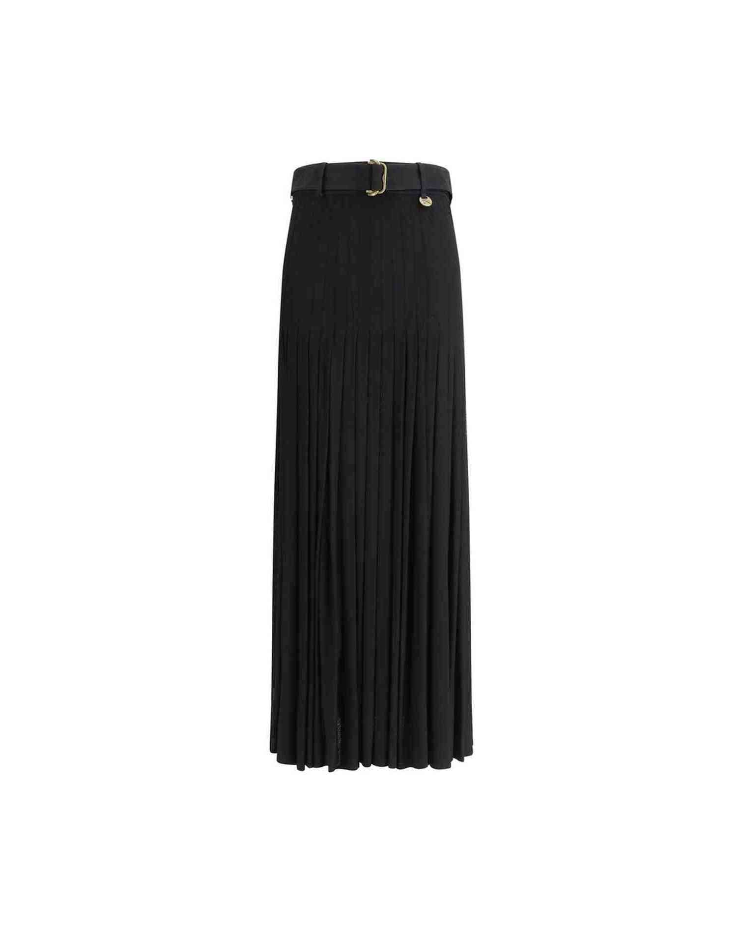 Burberry Pleated Midi Skirt Glam Steals