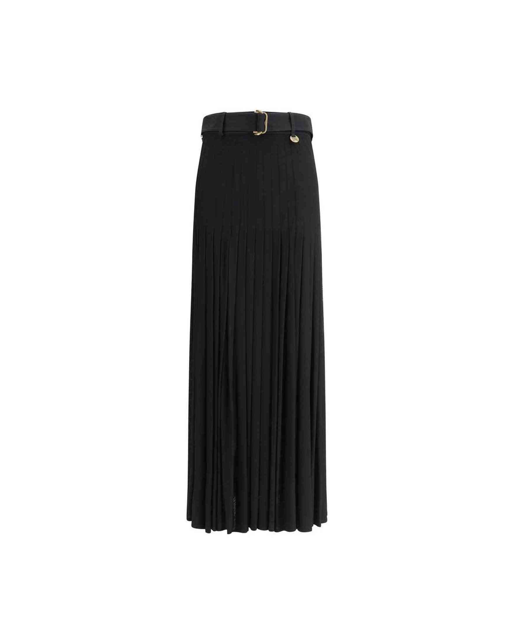 Burberry Pleated Midi Skirt Glam Steals