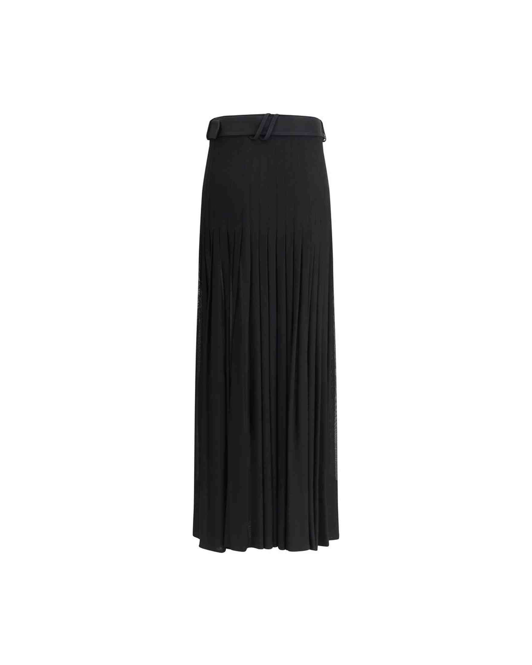Burberry Pleated Midi Skirt Glam Steals