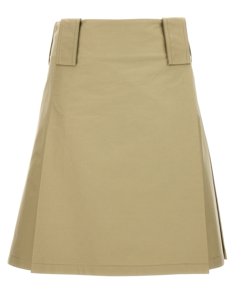 Burberry Pleated Skirt Glam Steals