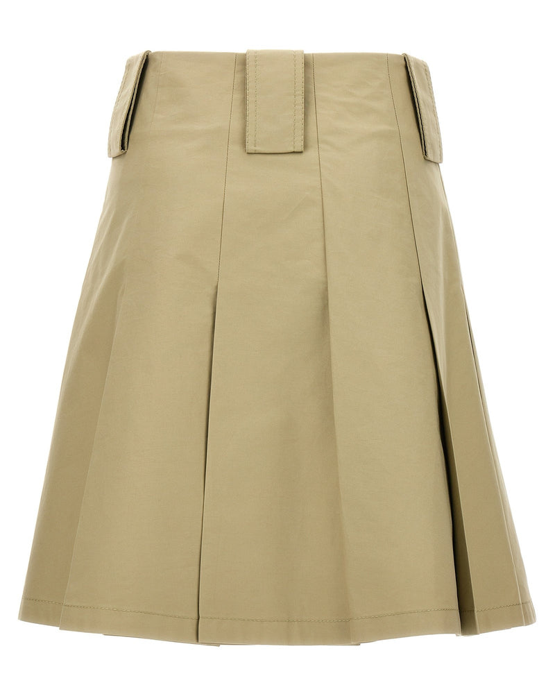 Burberry Pleated Skirt Glam Steals
