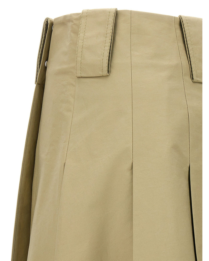 Burberry Pleated Skirt Glam Steals