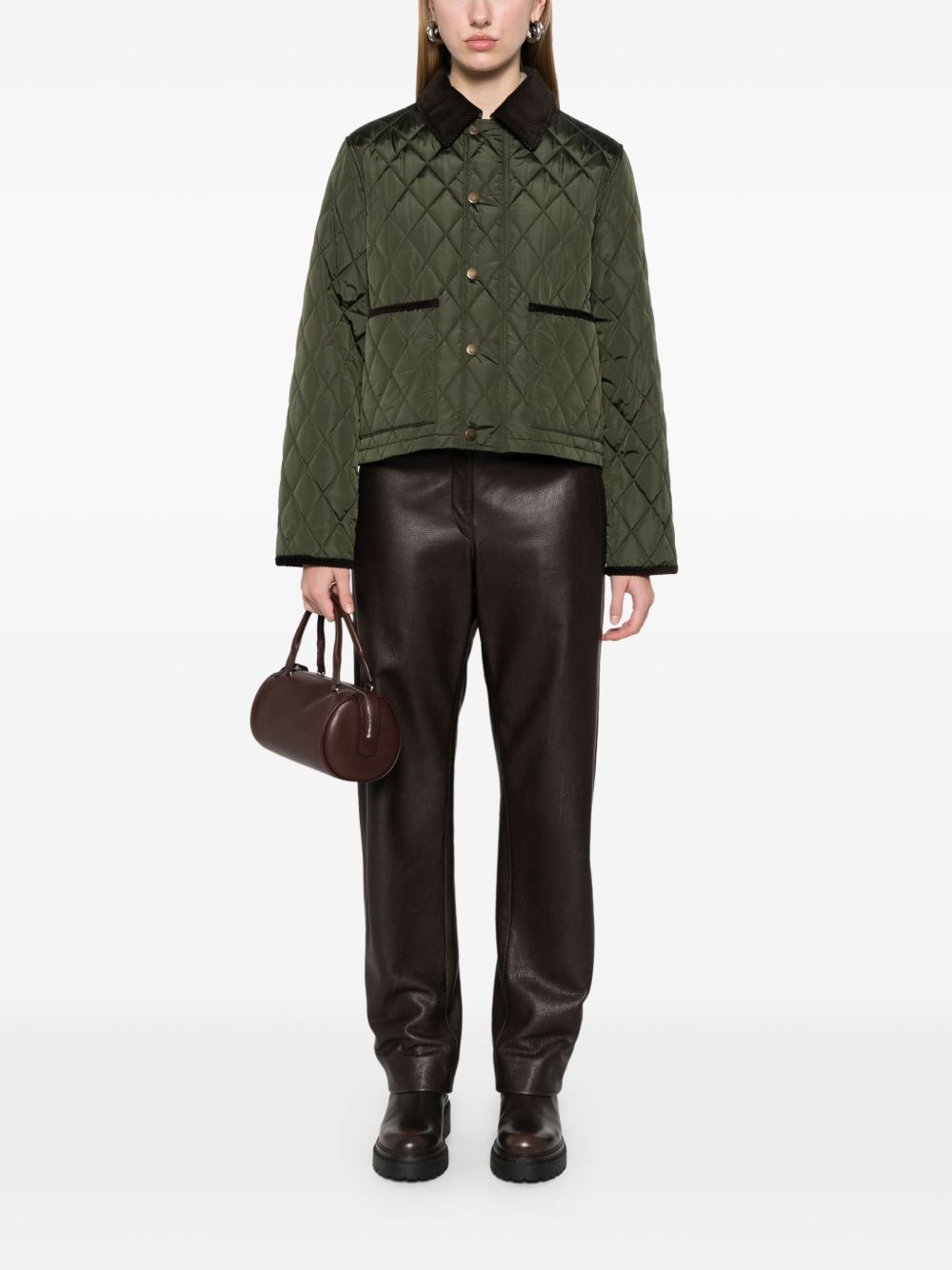 Burberry Quilted Jacket Glam Steals