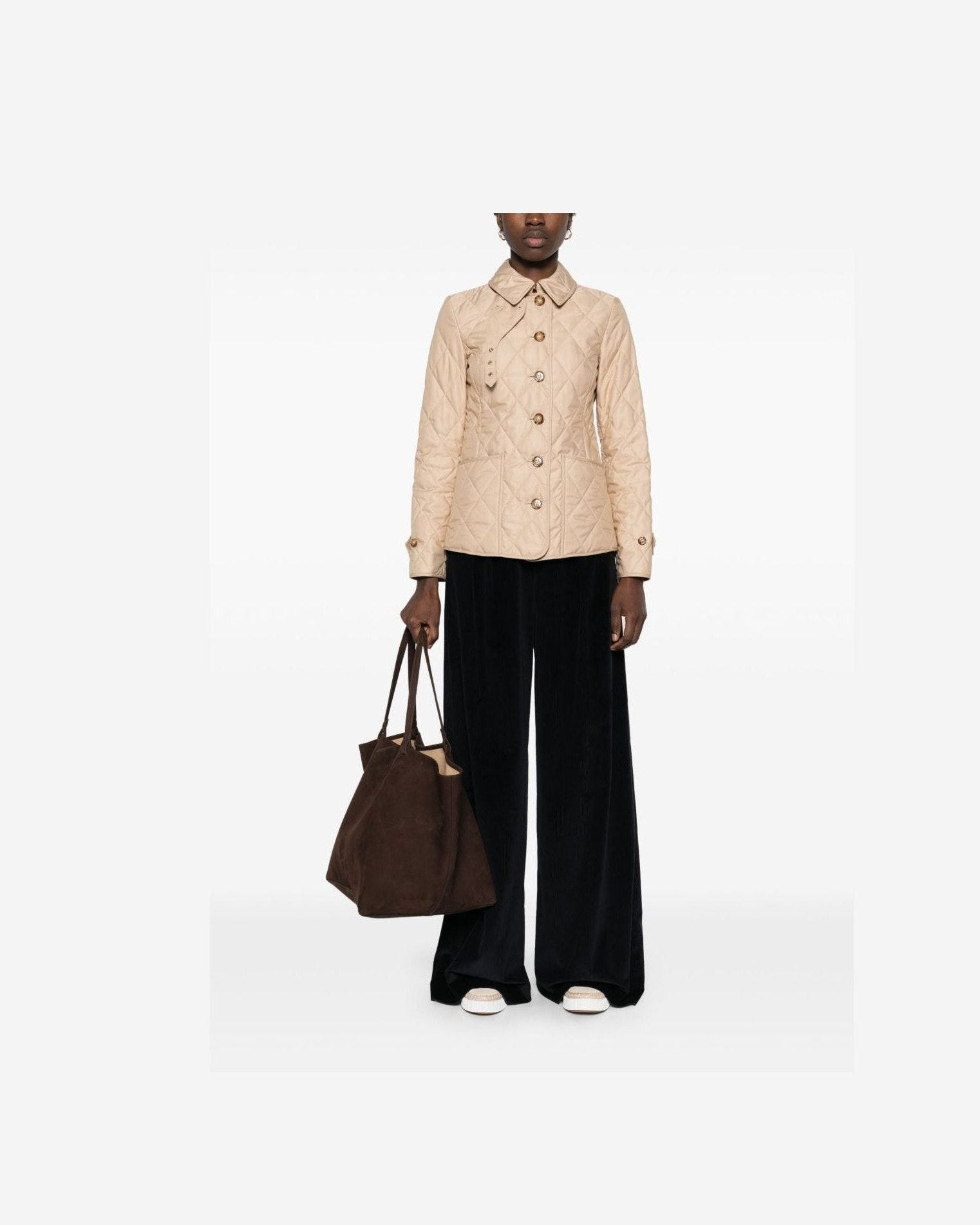 Burberry Quilted Jacket with Thermoregulation Glam Steals