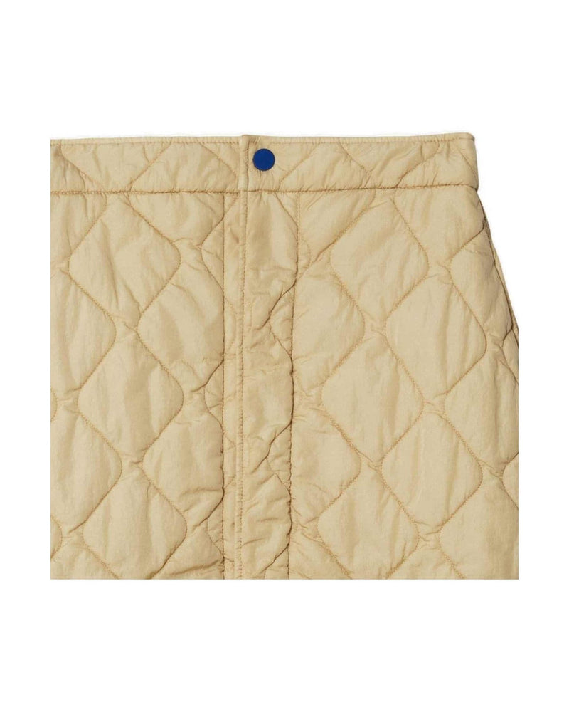 Burberry Quilted Mini Skirt Glam Steals