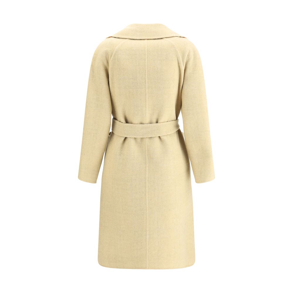 Burberry Reversible Wool Robe Coat Glam Steals
