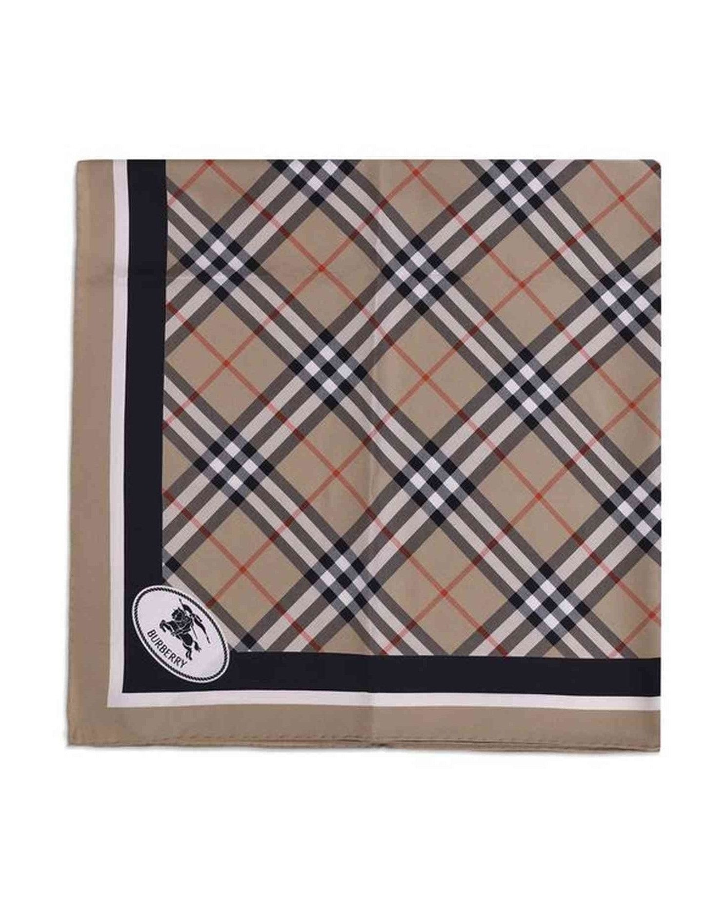 Burberry Silk Check Scarf Glam Steals