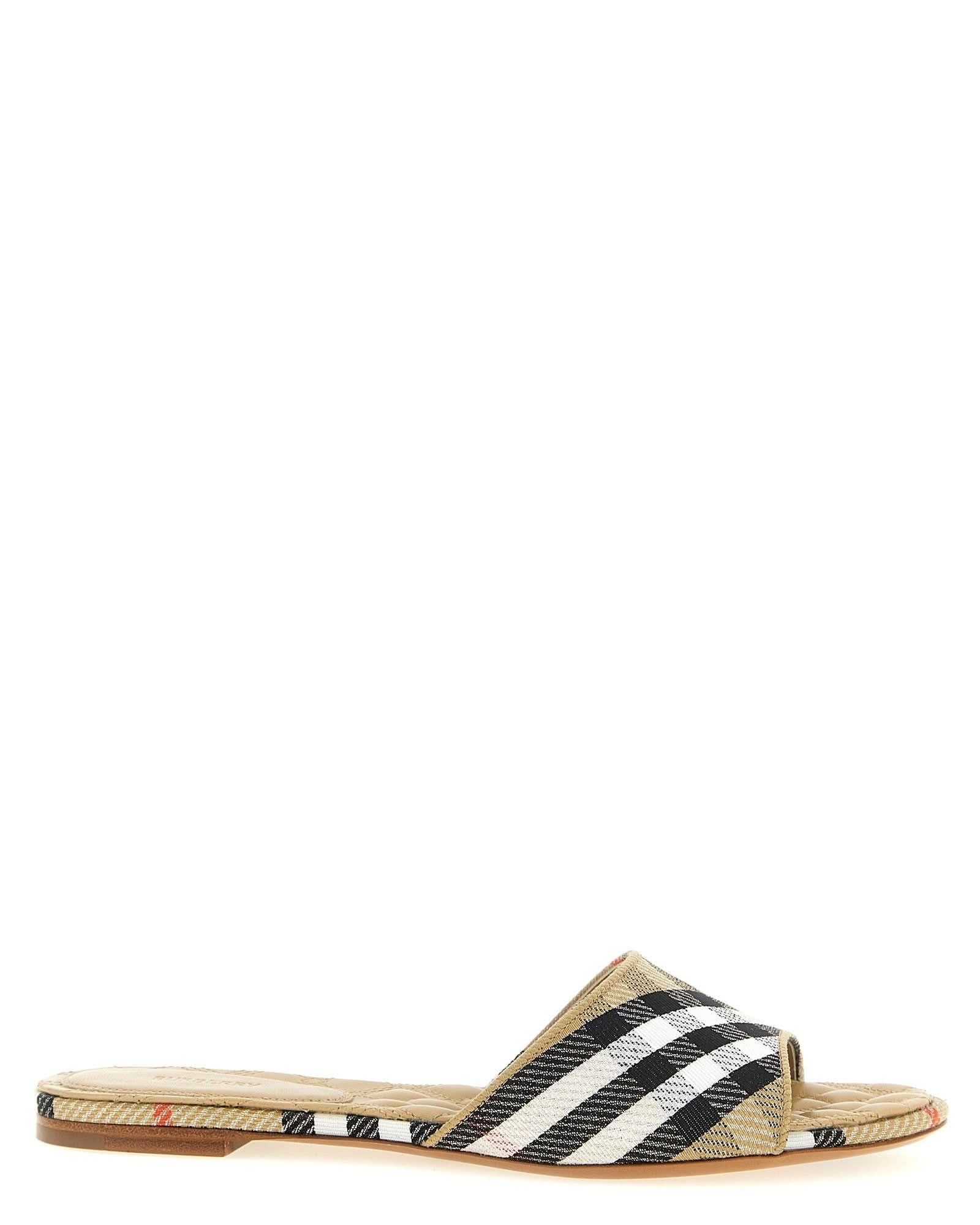 Burberry Sloane Slides Glam Steals
