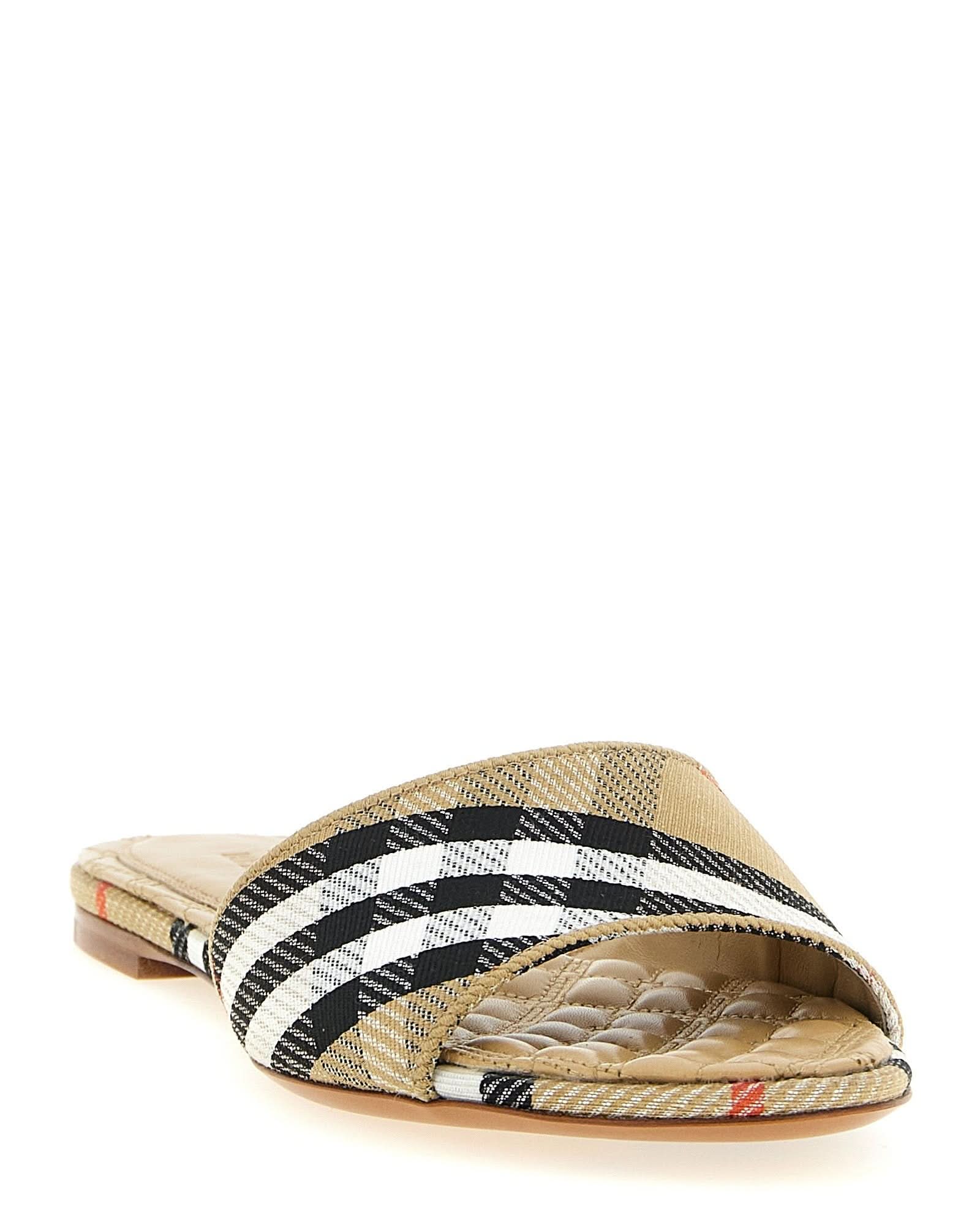Burberry Sloane Slides Glam Steals