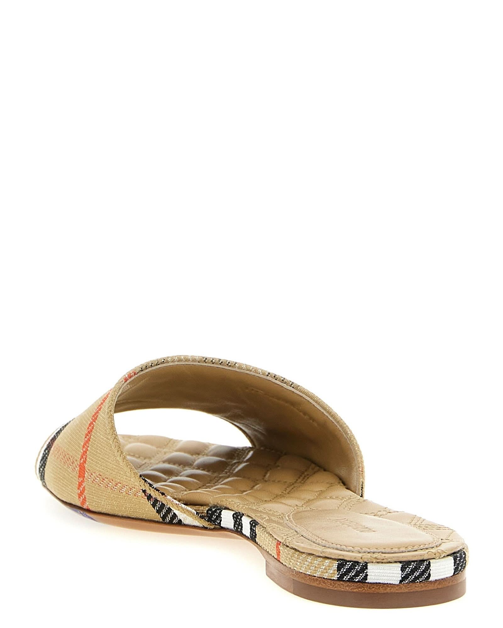 Burberry Sloane Slides Glam Steals