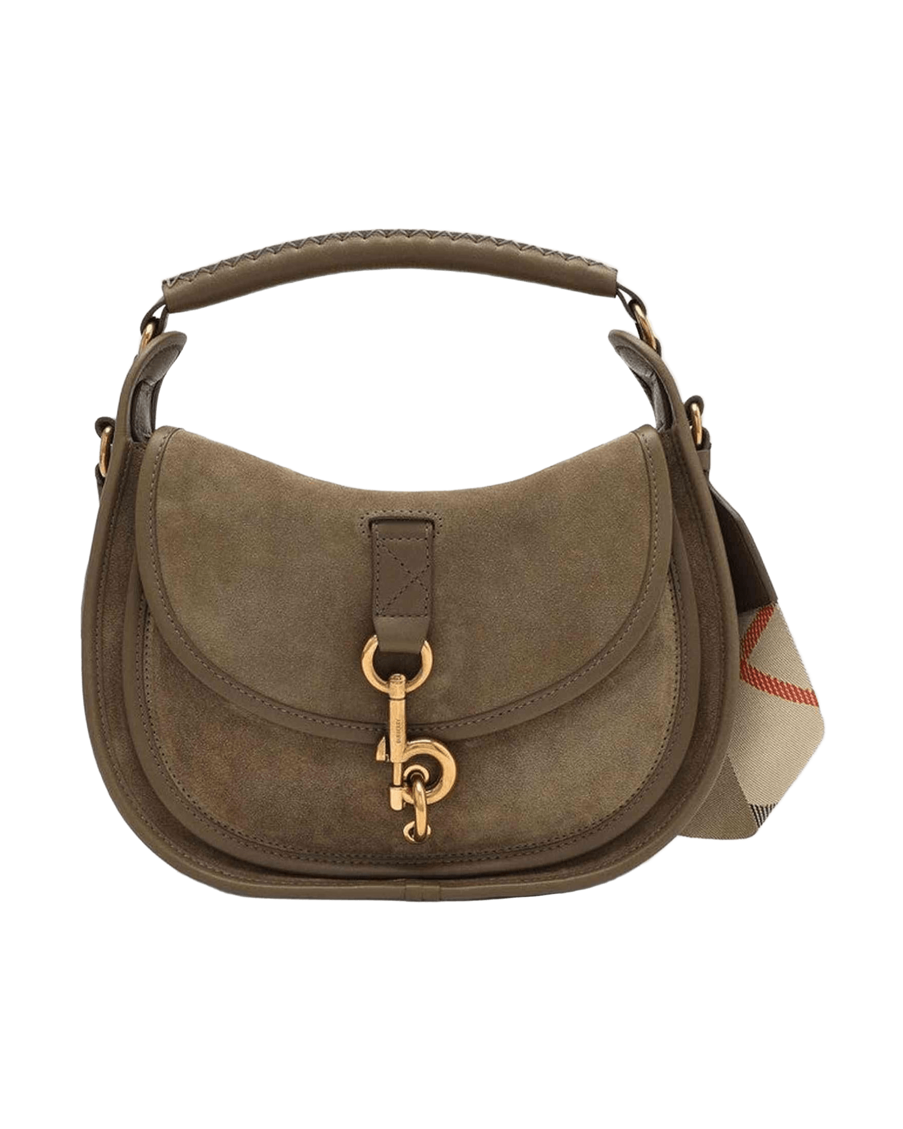 Burberry Small B Clip Messenger Bag Glam Steals