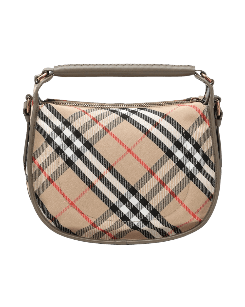 Burberry Small B Clip Messenger Bag Glam Steals