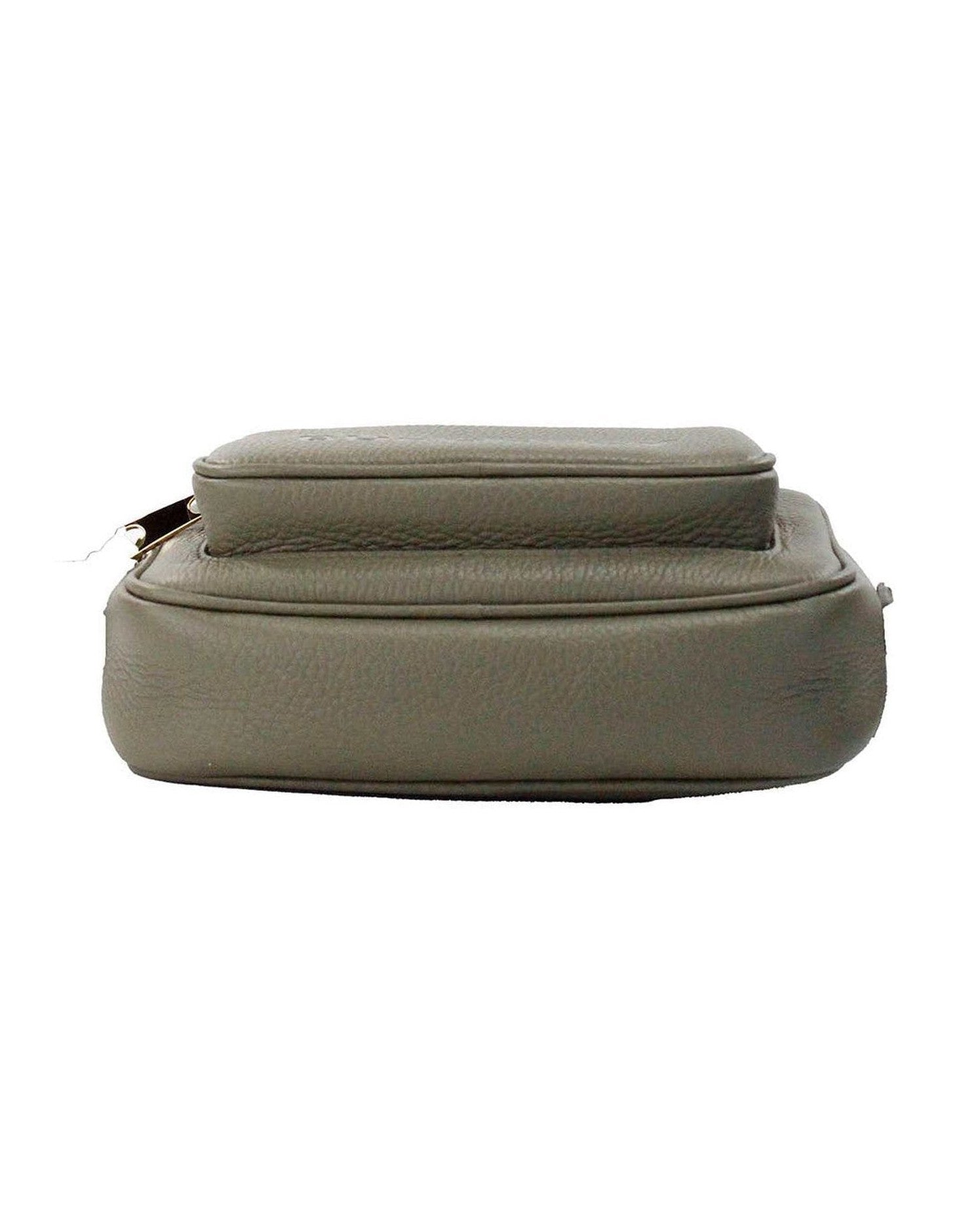 Burberry Small Branded Dark Fern Grainy Leather Camera Crossbody Green Bag Glam Steals