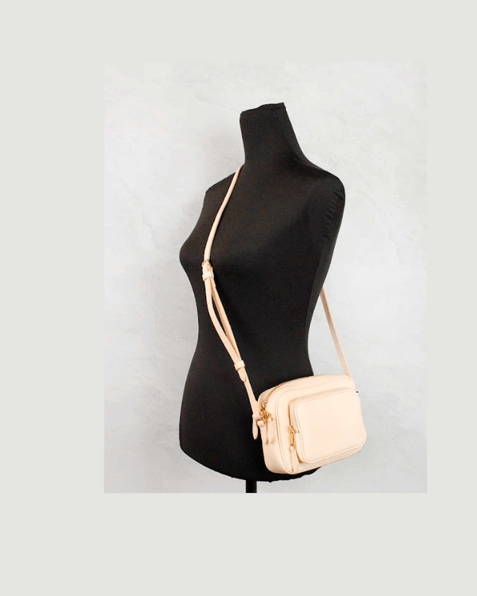 Burberry Small Branded Grainy Leather Camera Crossbody Peach Pink Bag Glam Steals
