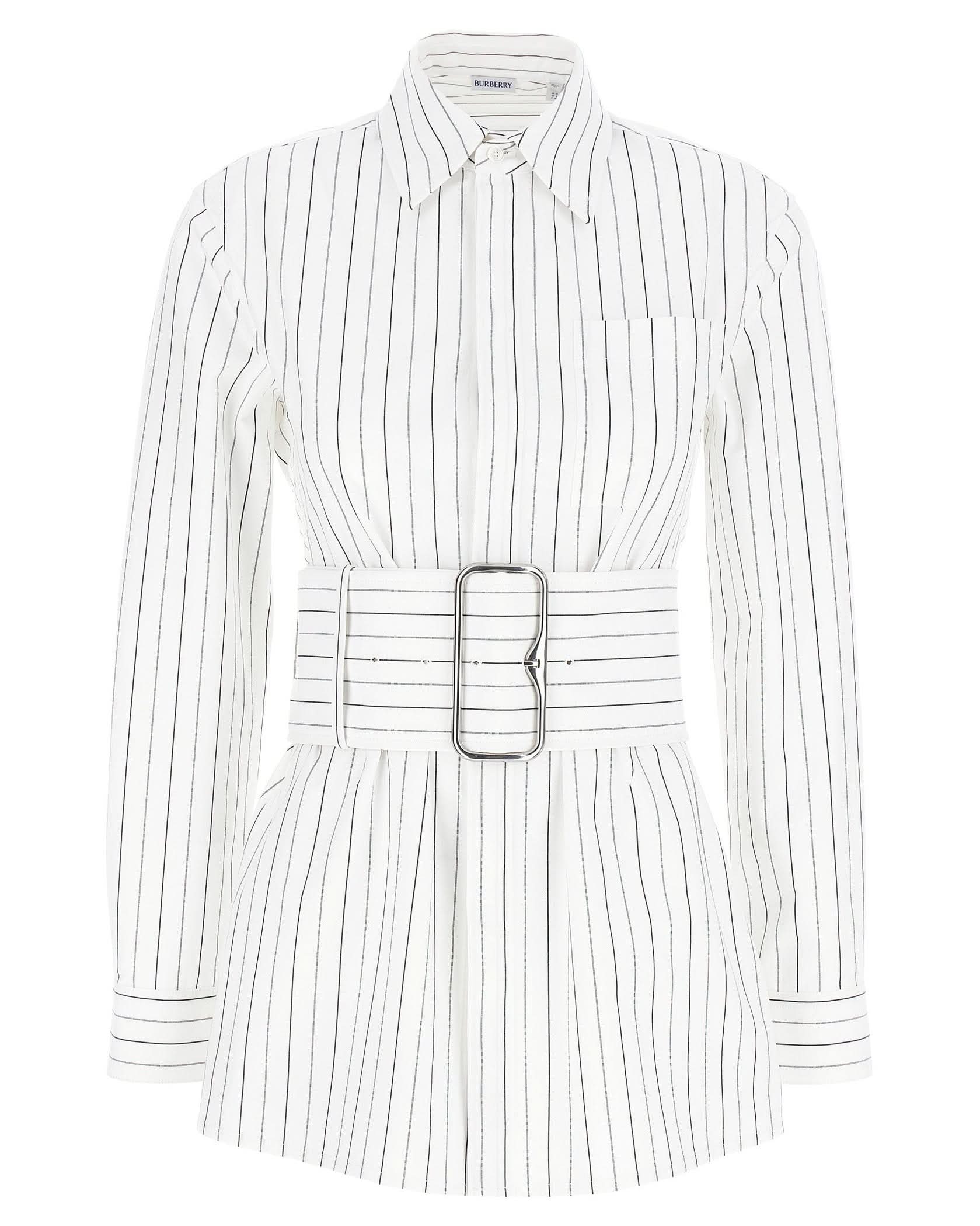 Burberry Striped Shirt Glam Steals