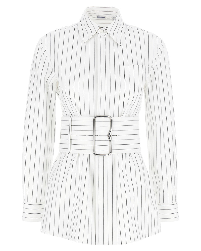 Burberry Striped Shirt Glam Steals