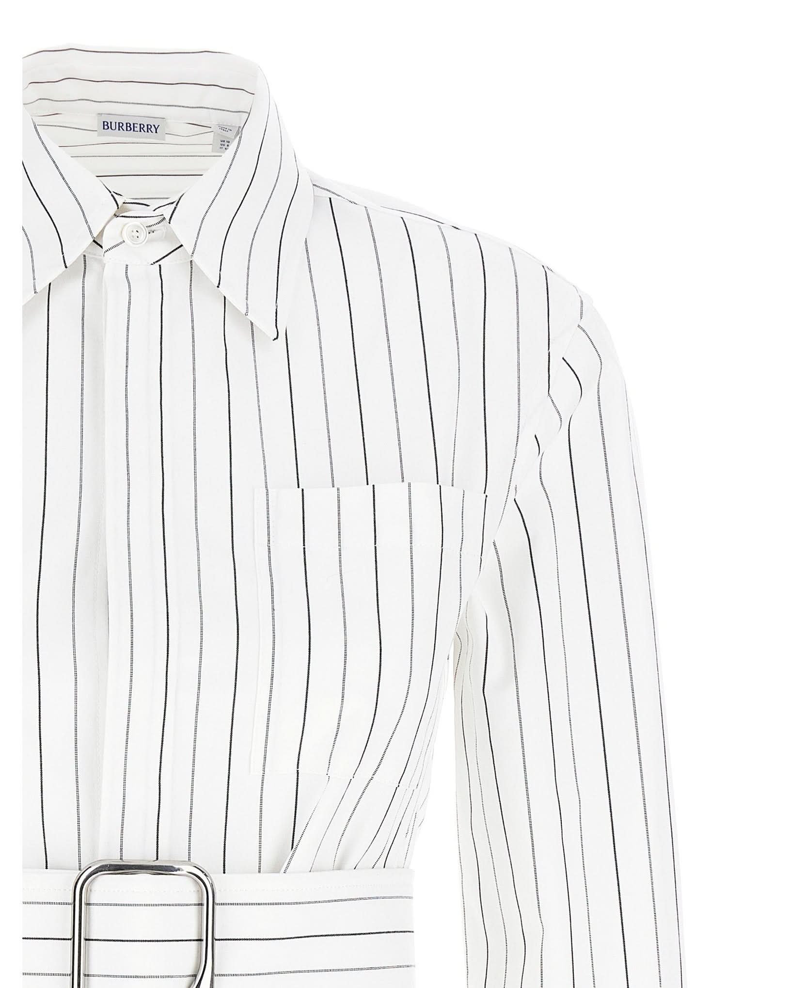 Burberry Striped Shirt Glam Steals
