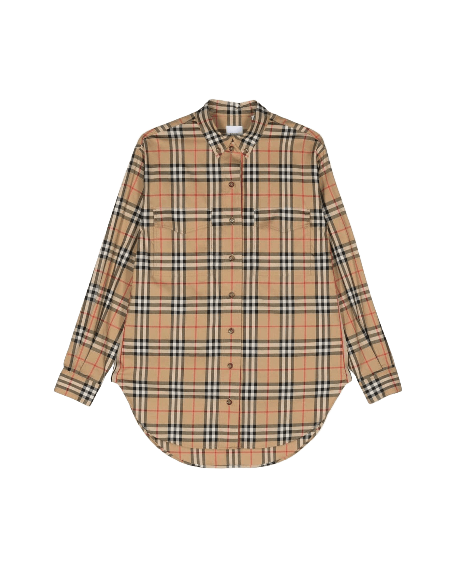 Burberry Vintage Check Pattern Shirt Glam Steals