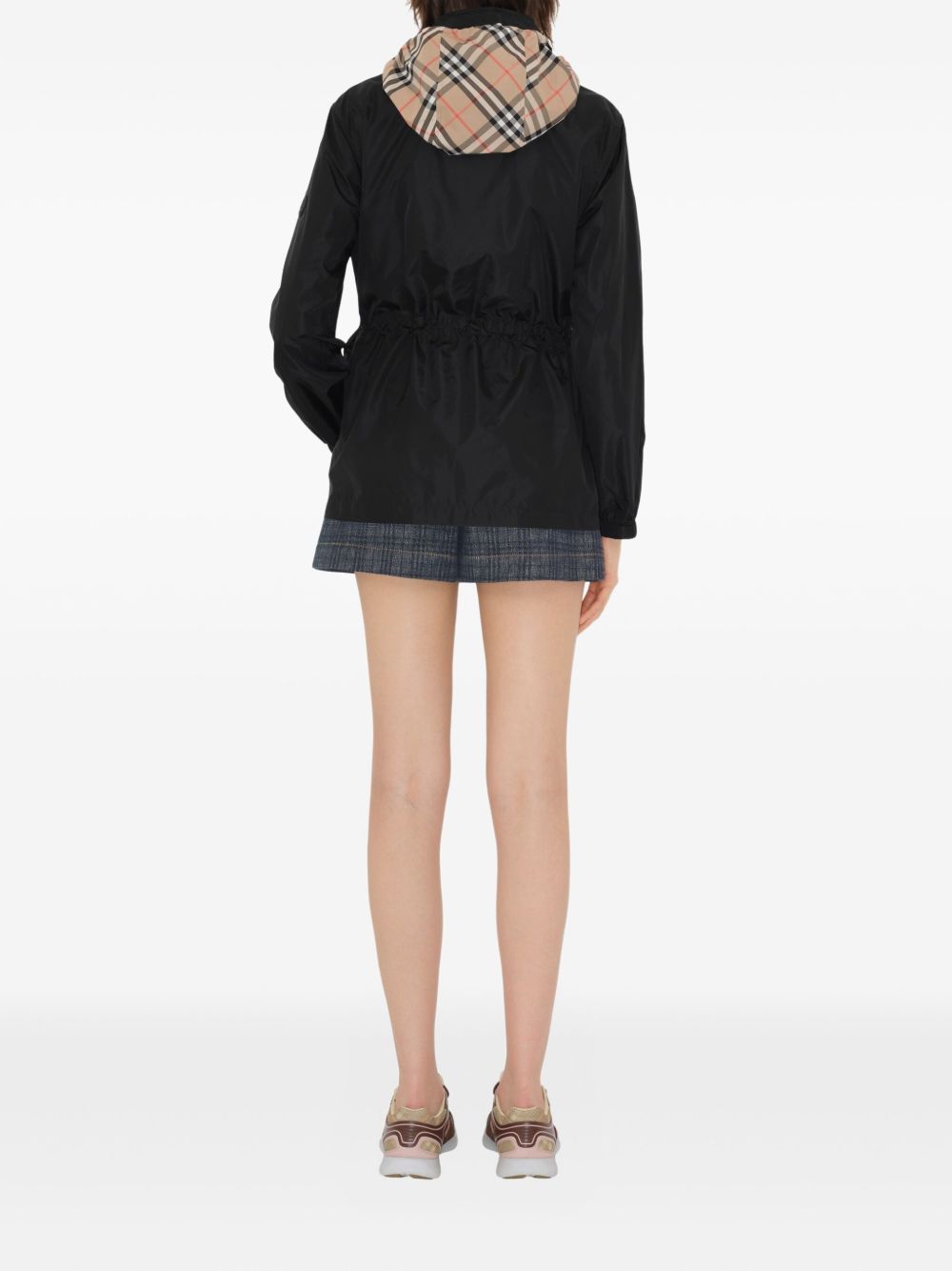 Burberry Vintage Check Trim Parka Coat Glam Steals