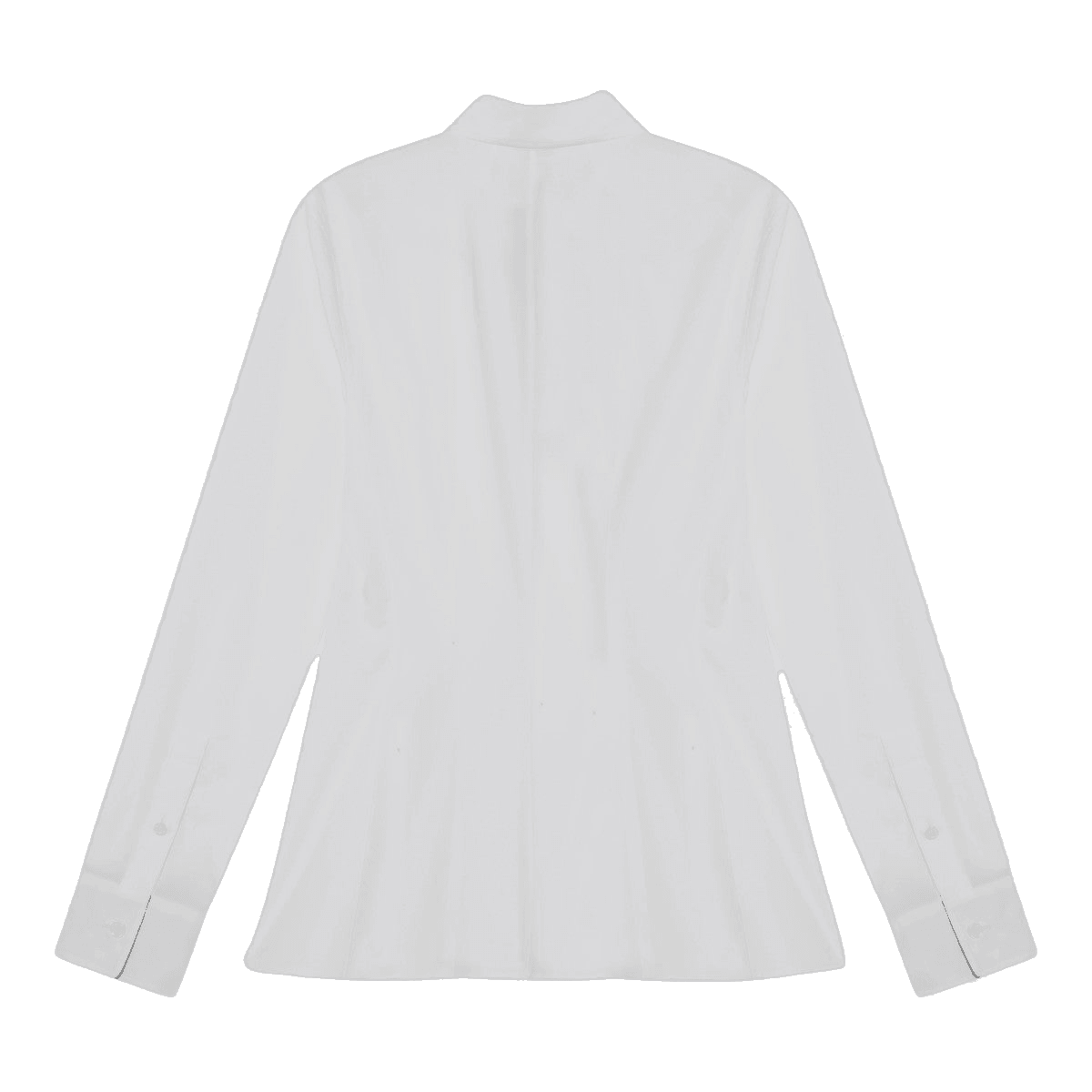 Burberry White Cotton Slim Fit Shirt Glam Steals