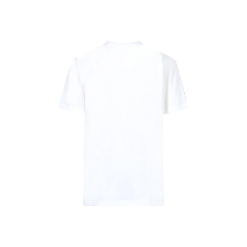 Burberry White Cotton T-shirt Glam Steals