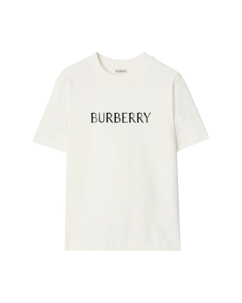 Burberry White Polo T-shirt Glam Steals